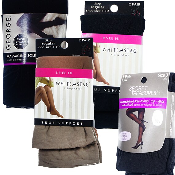 Secret Treasures, George Footwear And Tights Asst Sizes And Styles