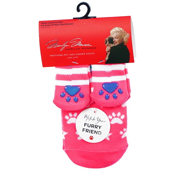Matching Socks For Owner And Pet Stay Pawsitive - Sm Pet Socks Osfm Owner Low Cut Socks