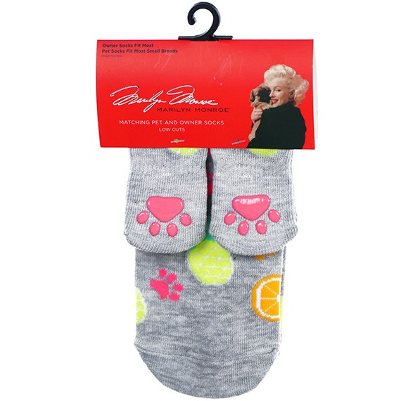 Matching Socks For Owner And Pet Fruit - Sm Pet Socks Osfm Owner Low Cut Socks