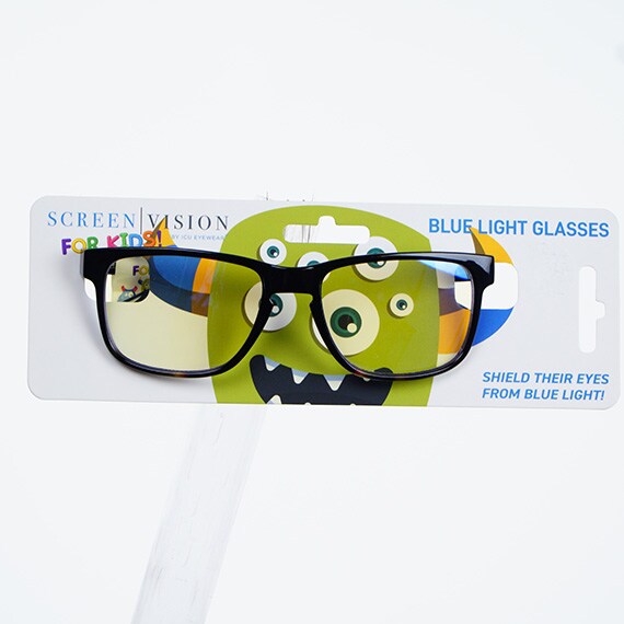 Screen Vision Youth Black/Tort Square PP $19.99