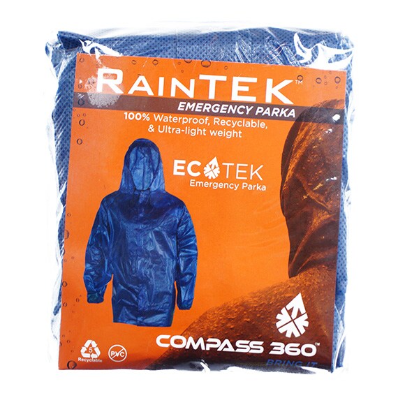 Emergency Rain Parka MD/LG - Blue