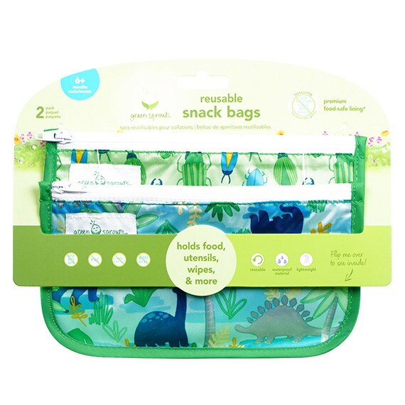 Reusable Snack Bags 2PK 6 Months+ Style 7