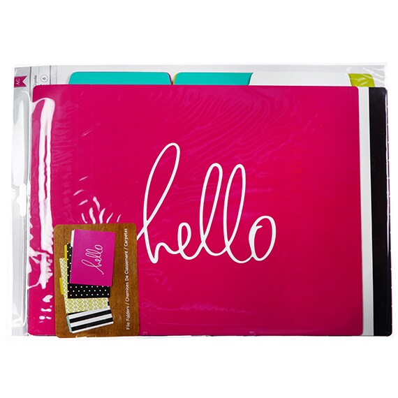 File Folders Hello 6 Piece