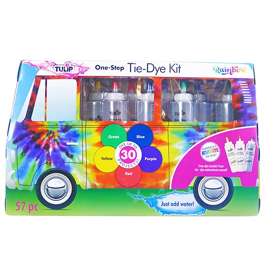 Rainbow Tie Dye Road Trip Kit 57PC 9