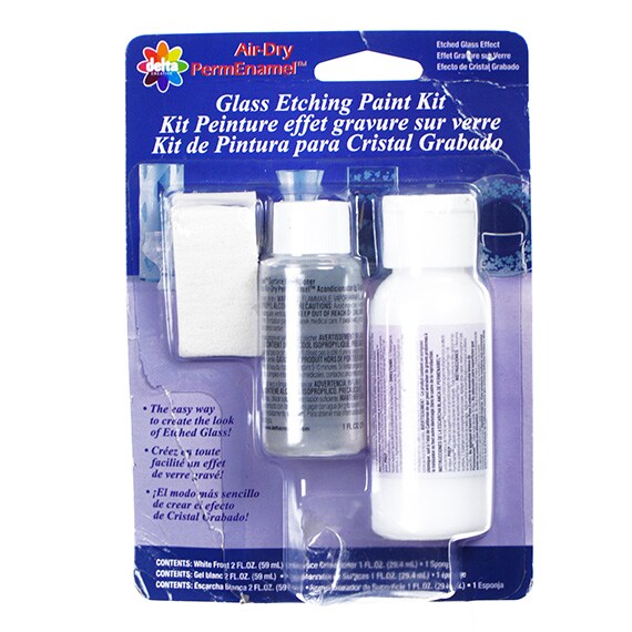PermEnamel Glass Etching Paint Kit