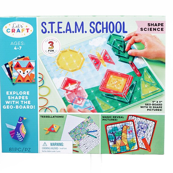Shape Science 3 Fun Activities Ages 4-7