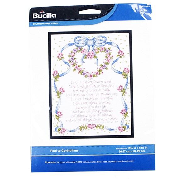 Counted Cross Stitch 10.5X13.5 Paul to Corinthians