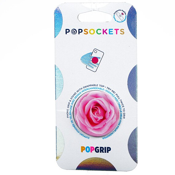 Phone Grip & Stand With Swappable Top Rose -RSL