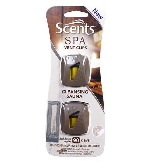 Ac Scents Vent Stick Cleansing Sauna 2Pk