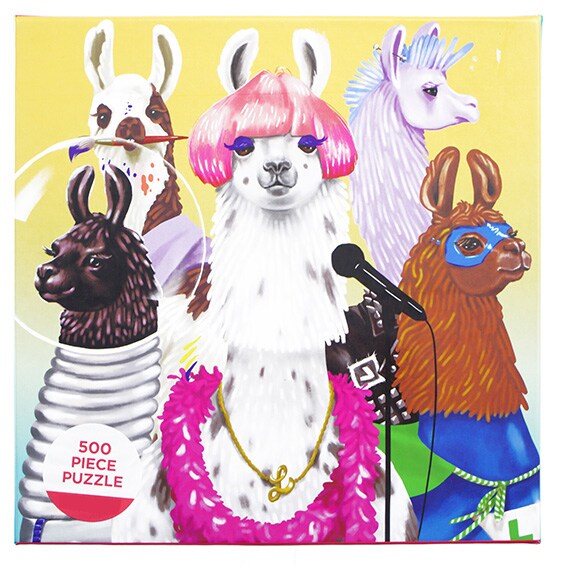 Family Llama Rama Puzzle 500 Piece 20