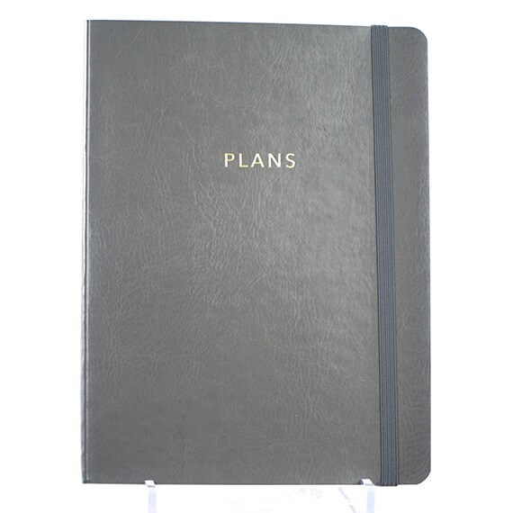 Plans Soft Leather Journal 8