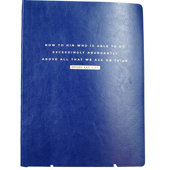 Above All Journal Soft Cover Navy 192 Pgs 9.5