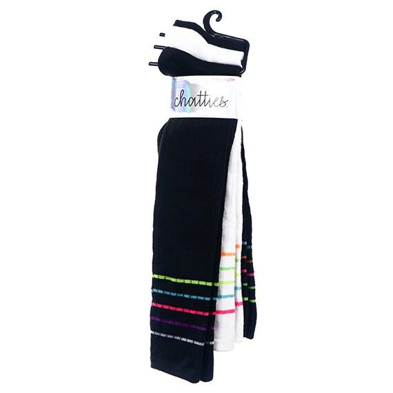Chatties Old School Tube Sock 3Pk Womens 4-10 PP $18.00