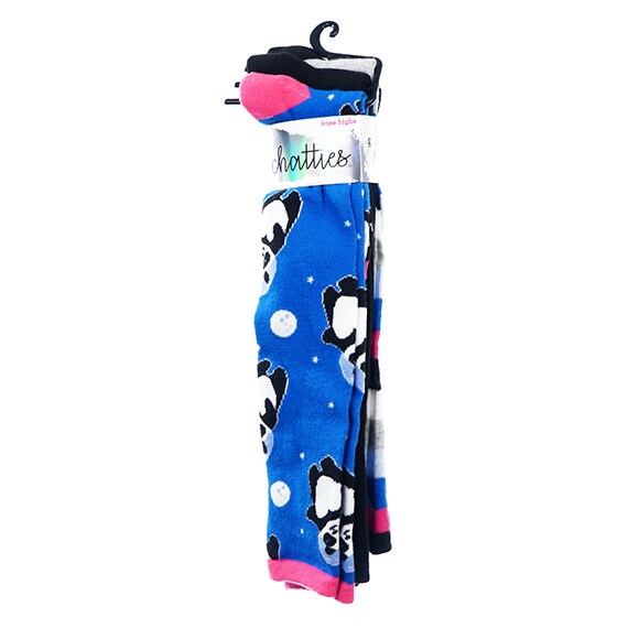 Chatties Panda 3Pk High Womens 4-10 PP $18.00