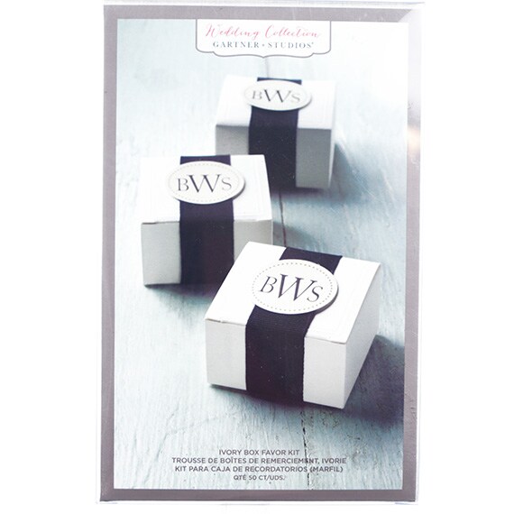 Wedding Collection Favor Kit 50 Ct Ivory