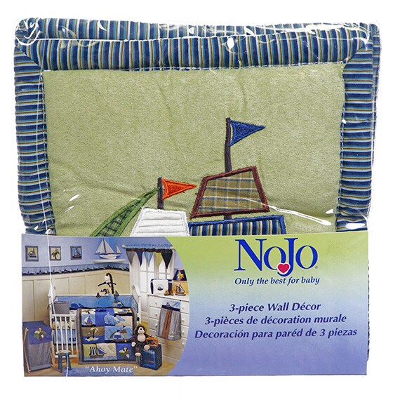 Nojo Ahoy Mate 3 Piece Wall Décor