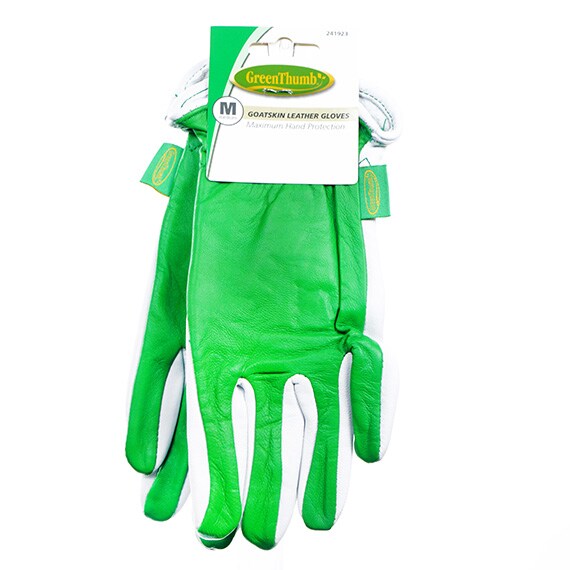 Green Thumb Goatskin Leather Glove - M