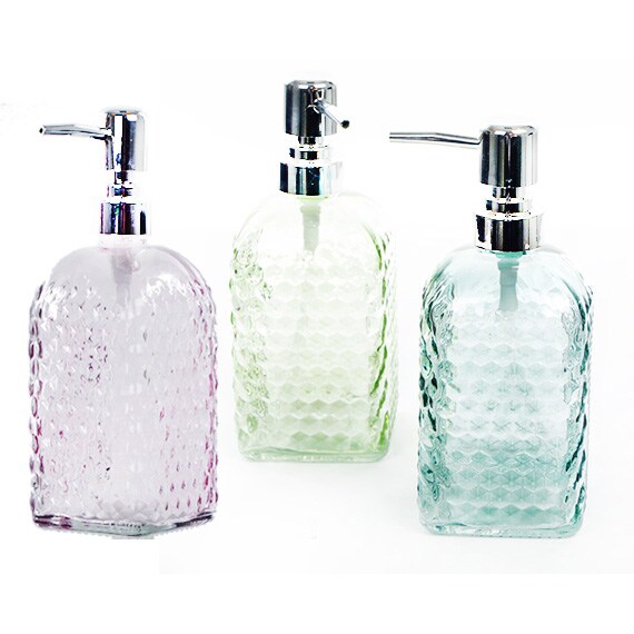 Square Soap Dispenser 15 OZ Asst