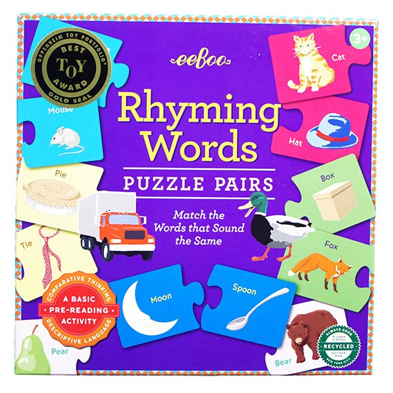 Rhyming Puzzle Pairs -RSA