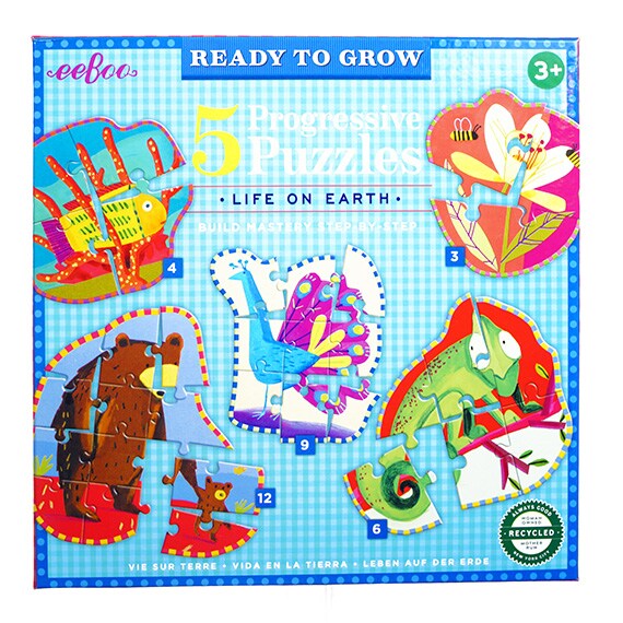 Ready To Grow Life On Earth Progresive Puzzle -RSA