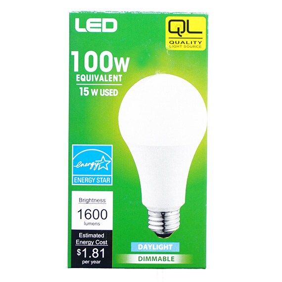 LED A21 1600 Lumens 100Watt Dimmable Daylight UL US