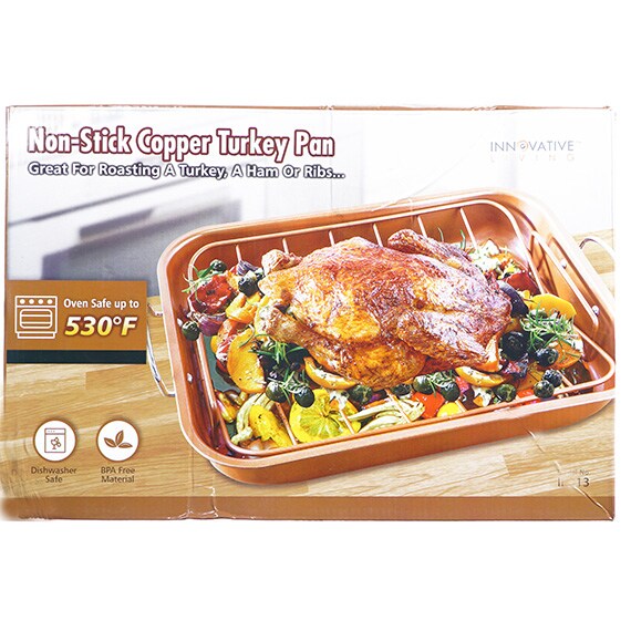 Copper Turkey Pan