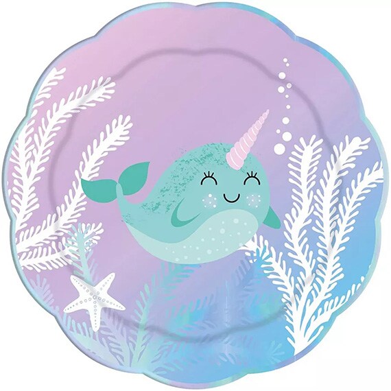 Narwhal Scallop Plate 9