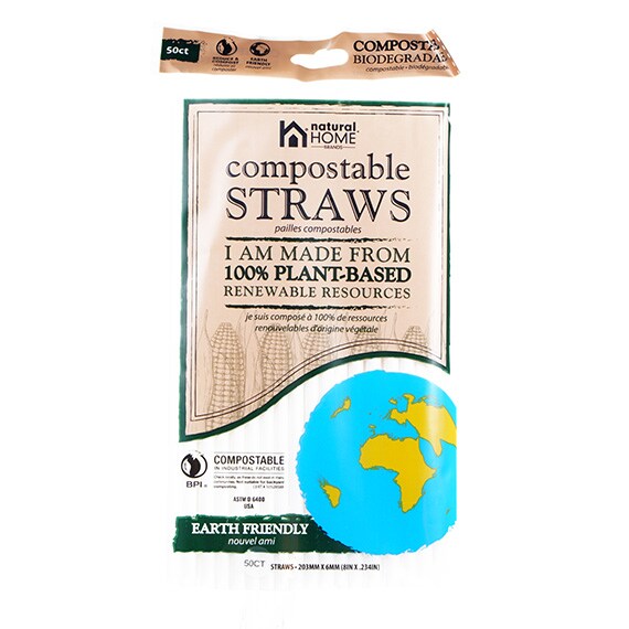 50Count Compostable Straws