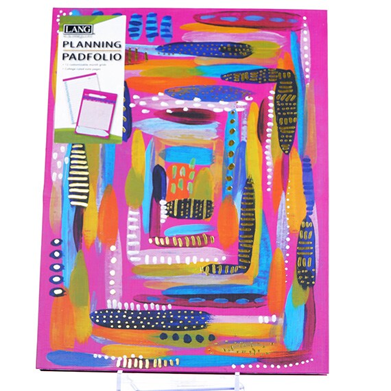 Planning Padfolio, 12 Month Grids, 50 Lined Pgs., 9.5
