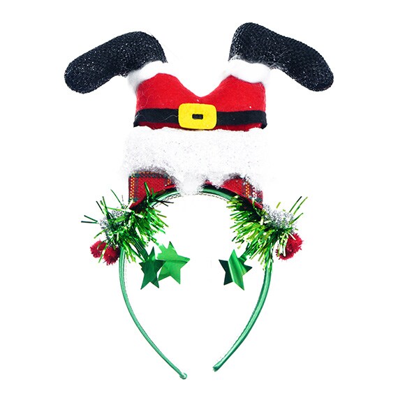 Santa Going Down The Chimney Headband PP $14.99
