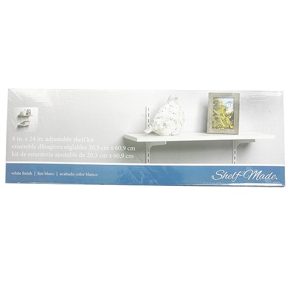 Shelf Made White Blanc Shelf Kit 24.25