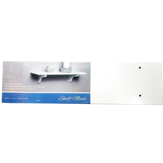 Shelf Made White Blanc Wood Shelf Kit