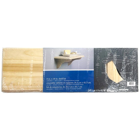 Shelf Made Unfinished Shelf & Corbel Kit