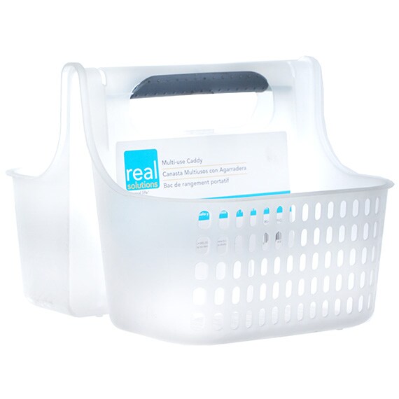 Real Solutions Clear Clear Tote W/Handle
