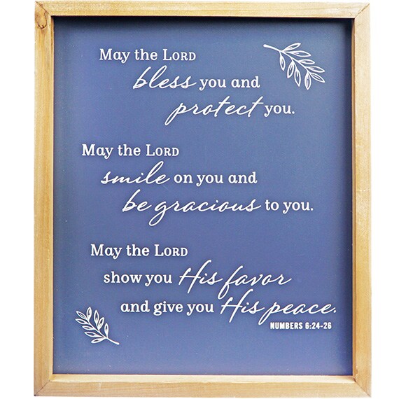 Numbers 6:24-24 Wall Decor 16