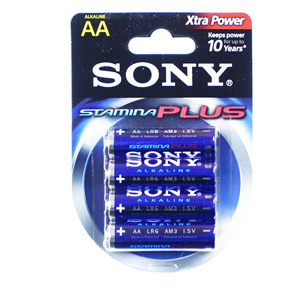 Sony Alkaline Stamina Plus  AA-4
