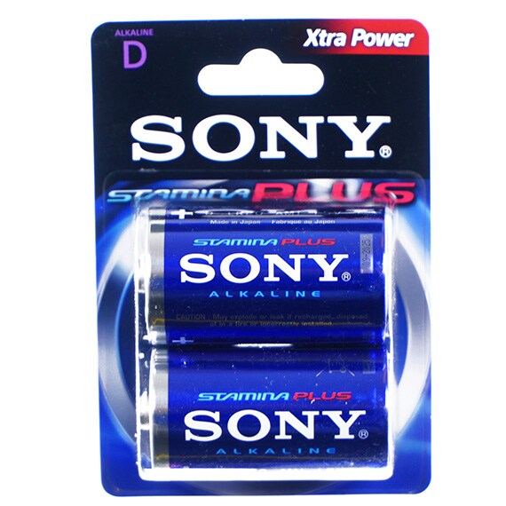 Sony Alkaline Stamina D2 Exp 09/2025