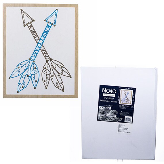 Nojo Teepee Wall Plaque Art