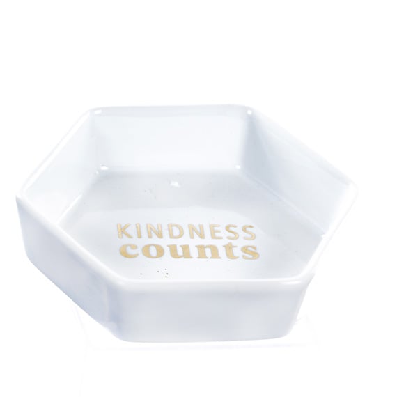 Kindess Counts Trinket Dish, 1”x5”