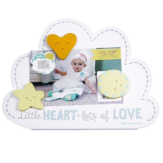 Little Heart Magnet Frame, 8”x10”