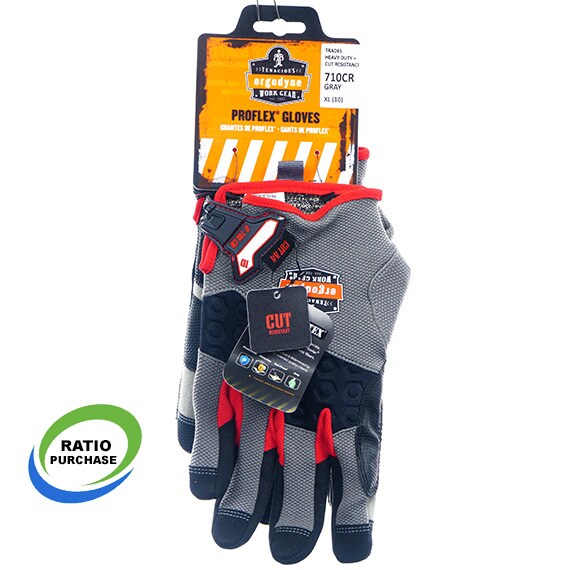 Heavy-Duty Cut Resistant Gloves Gray Xl Cut A4