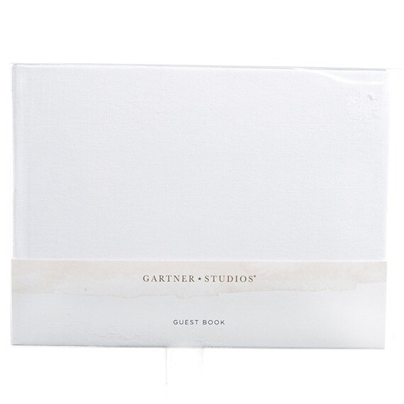 Cloth Guest Book, 9.5”x8.75”