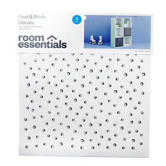 Cube Self-Stick Shadow Dots 4 Pack 12 X12 Decals