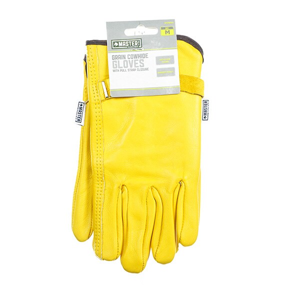 Grain Cowhide With Adjustable Wrist Strap Medium