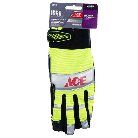Ace Hi Visibility General Purpose Touch Screen Capable Medium