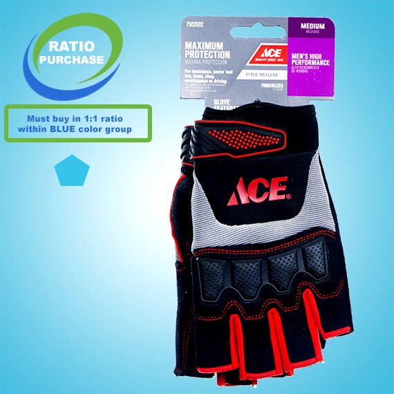Ace Fingerless Impact Medium