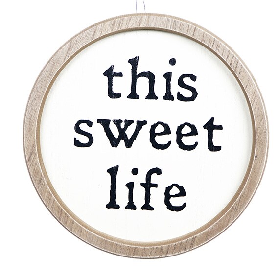 This Sweet Life Circle Frame, 11.5
