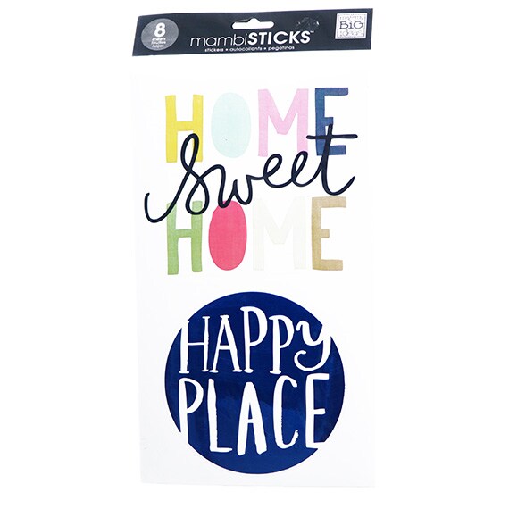 Big Words Home 8 Sticker Sheets