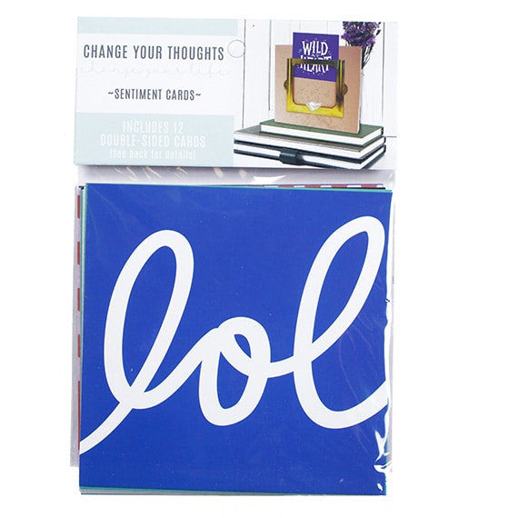 Change Your Thoughts Cards - LOL  - 12Pk