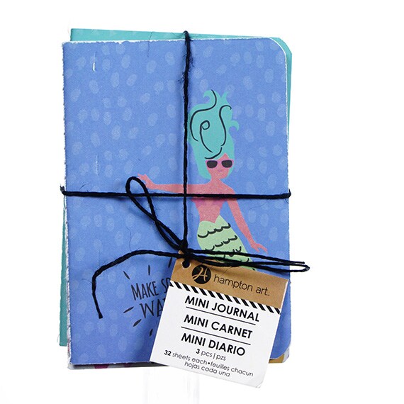 Mini Notebook Makes Waves 3Pk